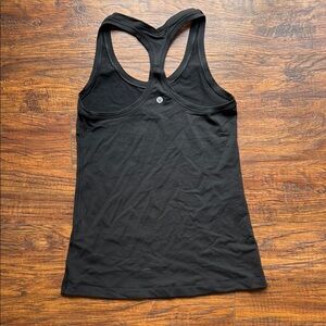 Lululemon: Black Racerback Tank Top